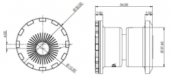 Control Arm Lower - Inner Front Bushing Kit-Double Offset