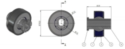 Control Arm Lower - Inner Rear Bearing Kit