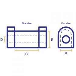 Sway Bar Mount To Cross-member