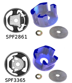 Torque Arm Lower Insert Bush Kit - till mid 2008