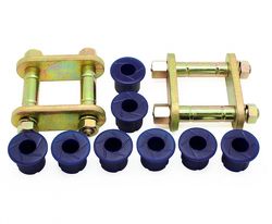 Greasable Shackle and Bush Kit - Rear of Spring für Nissan Pick-up D22 - All (1997 - 2023), Art.-Nr. KIT0136RSK