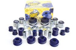 Radius Arms & Panhard Rod Bushing Kit Castor Correction für Land Rover Defender LD - 90 Station Wagon, Hard Top & Pick Up: Models with Narrow front radius arms to Chassis Prefix KA (1990 - 1993), Art.-Nr. KIT0043BDJK