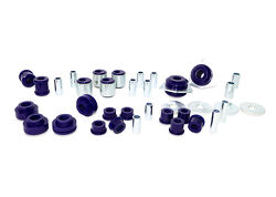 Radius Lenkers & Panhardstab Buchsenkit Nachlaufkorrektur für Land Rover Defender LD - 90 Station Wagon, Hard Top & Pick Up: Modelle mit Puma Motor und ab Fahrgestellnr. 9A766383 (2009 - 2016), Art.-Nr. KIT0043DDJK